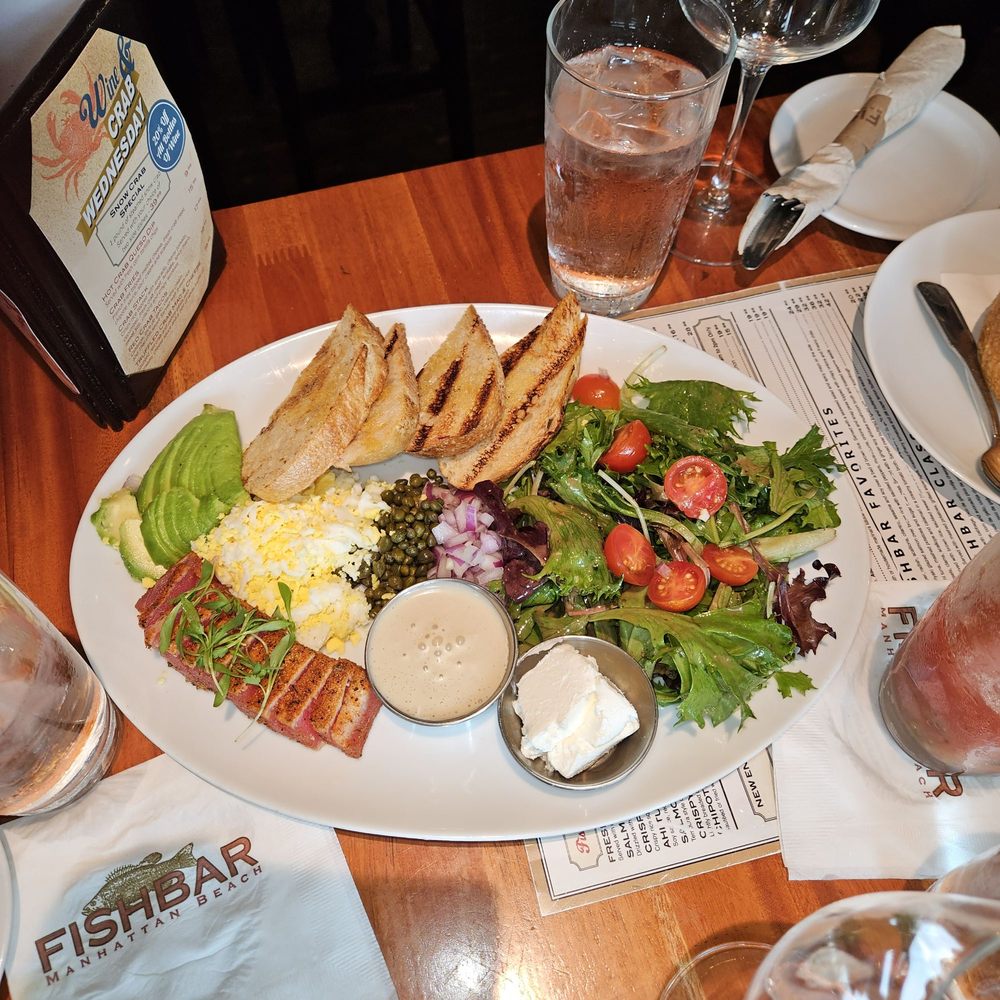 FishBar - Ahi Platter appetizer - Seafood Near Me - Manhattan Beach, California FishBar - Ahi Platter appetizer - Seafood Near Me - Manhattan Beach, California