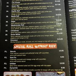 Katana Sushi & Ramen - Menu