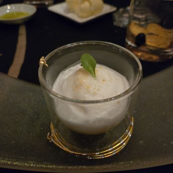 Joel Robuchon - Sorbet palate cleanser! - French Near Me - Las Vegas, Nevada