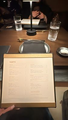 Menu photo 4 Nami Orlando, FL
