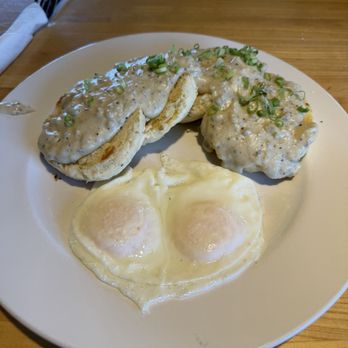 Lifty’s Bar Grill Sandbox - Biscuits and gravy. - New American Near Me - Bend, Oregon