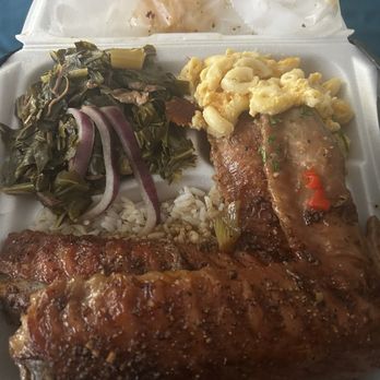 Collard Green Cafe - Turkey leg plate - Cafes Near Me - Stone Mountain, Georgia