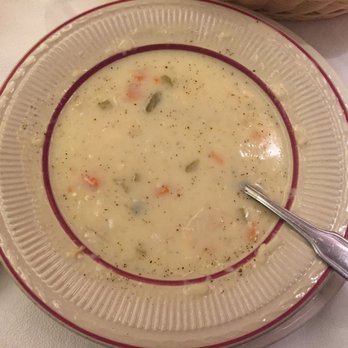 Bahari Estiatorio - Avgolemono soup with fresh lemon and pepper - Greek Near Me - Astoria, New York