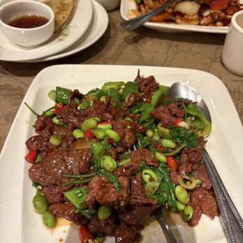 Han Dynasty - Cilantro beef...fantastic! Flavorful and spicy...so good! - Szechuan Near Me - New York, New York Han Dynasty - Cilantro beef...fantastic! Flavorful and spicy...so good! - Szechuan Near Me - New York, New York