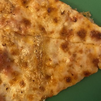 Straw Hat Pizza - Plastic on the pizza - Pizza Near Me - Cerritos, California