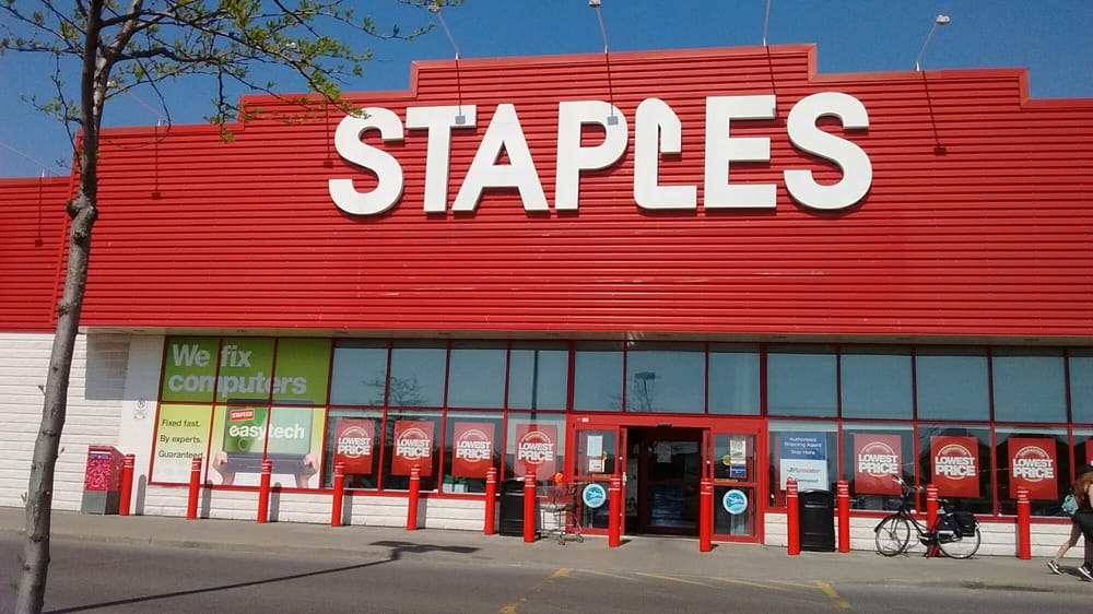 STAPLES 101 Marketplace Avenue, Nepean, ON, Canada Yelp