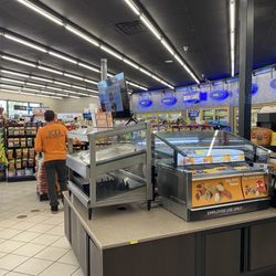 Circle K - Food area hotdogs, and stuff.
