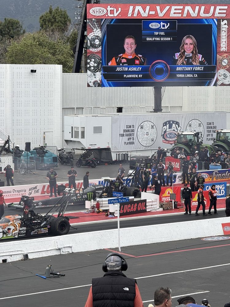 Social spots from NHRA Winternationals