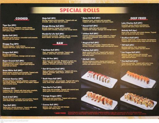 Menu photo 3 Sushi Haya San Antonio, TX Menu photo 3 Sushi Haya San Antonio, TX