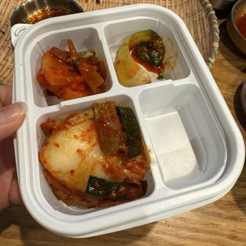 Tang Jip - Compartmentalized to-go container! - Korean Near Me - Concord, California