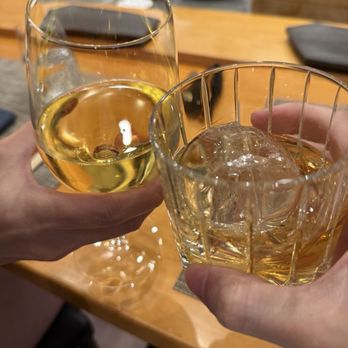 Sushi Suzuki - Riesling & Nikka Coffey Malt Whiskey - Sushi Bars Near Me - Seattle, Washington