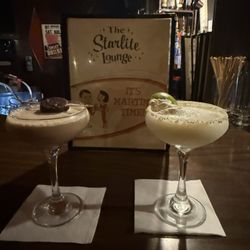 Starlite Lounge & Banquet Room - Peppermint Pattie and Key Lime Martini! They were delicious!