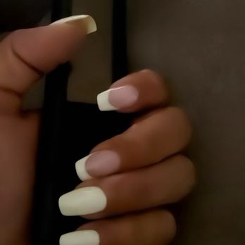NK Nail  - Gel X with gel nail polish and the size is in between small and medium so shmedium lol - Nail Salons Near Me - Anaheim, California