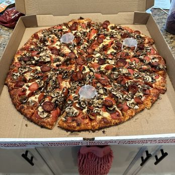 Desi Pizza Bites - Pepperoni mushroom linguica pizza - Pizza Near Me - Modesto, California Desi Pizza Bites - Pepperoni mushroom linguica pizza - Pizza Near Me - Modesto, California