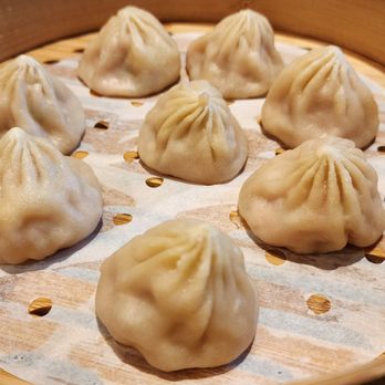 Dough Zone Dumpling House - University District - Pork & Crab Meat Xiao Long Bao ($9.25, 1/24/24) - Chinese Near Me - Seattle, Washington Dough Zone Dumpling House - University District - Pork & Crab Meat Xiao Long Bao ($9.25, 1/24/24) - Chinese Near Me - Seattle, Washington