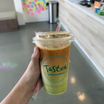 Tastea  - matcha thai tea - Bubble Tea Near Me - Houston, Texas