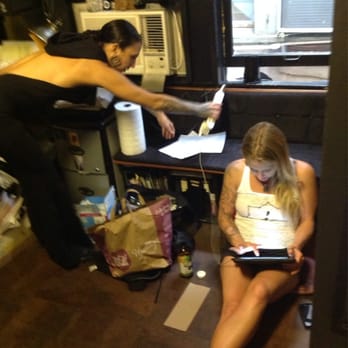 Exotic Eye Tattoo - Rachael scanning the final lines; Megan working. - Tattoo Near Me - Wailuku, Hawaii Exotic Eye Tattoo - Rachael scanning the final lines; Megan working. - Tattoo Near Me - Wailuku, Hawaii