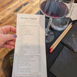 Keuka Springs Vineyards - Wine list 6/4/2026