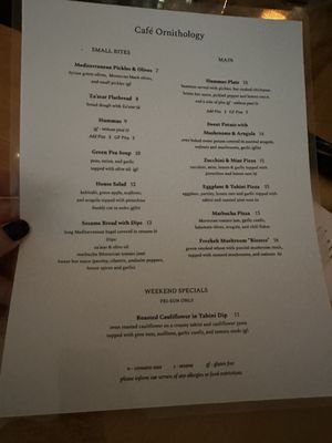 Cafe Ornithology by null