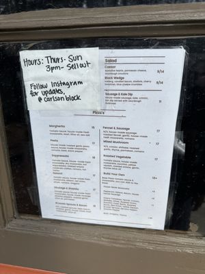 Menu photo 2 The Carlson Block Wilkeson, WA