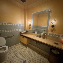 Restroom in private dining room