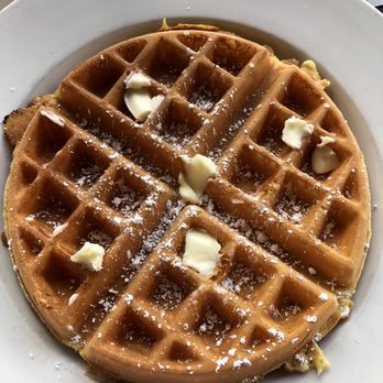 Lulu's Waikiki - Waffle I added butter to - Burgers Near Me - Honolulu, Hawaii Lulu's Waikiki - Waffle I added butter to - Burgers Near Me - Honolulu, Hawaii