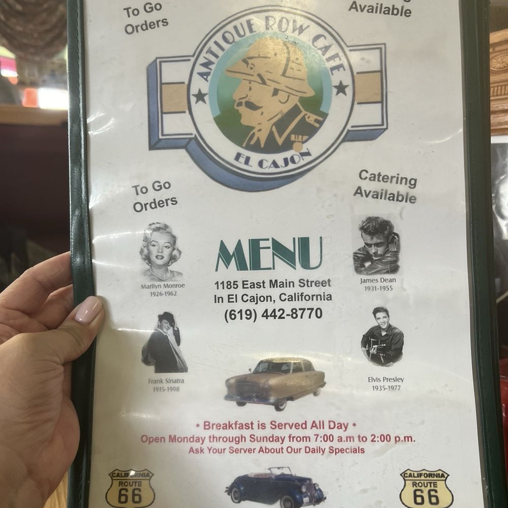 Antique Row Cafe - Breakfast & Brunch Near Me - El Cajon, California Antique Row Cafe - Breakfast & Brunch Near Me - El Cajon, California
