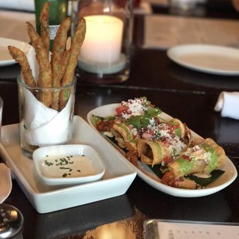 Nick's On 2nd - Asparagus fries and shrimp taquitos - New American Near Me - Long Beach, California Nick's On 2nd - Asparagus fries and shrimp taquitos - New American Near Me - Long Beach, California