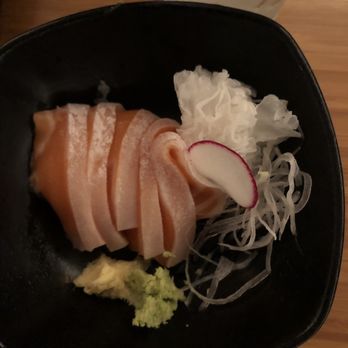 Komé - sashimi fatty salmon - Japanese Near Me - Austin, Texas