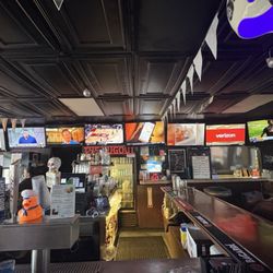 The Dugout Sports Bar & Grill - Bar view.