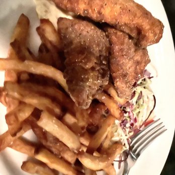 Blueprint on 3rd - Catfish with fries and slaw - American Near Me - Birmingham, Alabama Blueprint on 3rd - Catfish with fries and slaw - American Near Me - Birmingham, Alabama