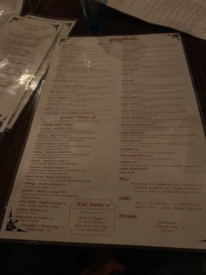 Menu photo 5 Gazala's New York, NY