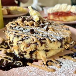 Kristy’s On The Caribe - Reese's Cup pancakes