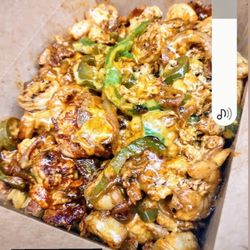 Top of Mis Papas - Philly Cheesesteak Loaded Fries Tony B's Way collaborative with Tony B's  Cheesesteaks