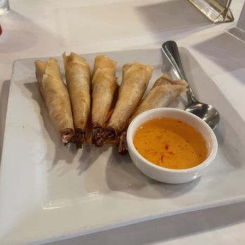 Bodhi Thai Bistro - 5 Piece Shrimp in a Blanket - Thai Near Me - Berwyn, Illinois Bodhi Thai Bistro - 5 Piece Shrimp in a Blanket - Thai Near Me - Berwyn, Illinois