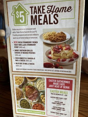 Menu photo 5 Cracker Barrel Old Country Store Kenosha, WI Menu photo 5 Cracker Barrel Old Country Store Kenosha, WI