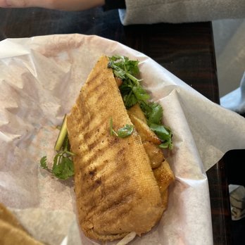 PhoXpress - Chicken bánh mì. It is spicy so be careful my fellow white folk! - Vietnamese Near Me - Grapevine, Texas