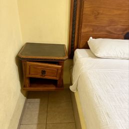 Messed up night stand at Paraiso Escondido Messed up night stand at Paraiso Escondido