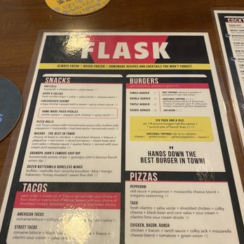 Flask - Menu - Tacos Near Me - Mankato, Minnesota
