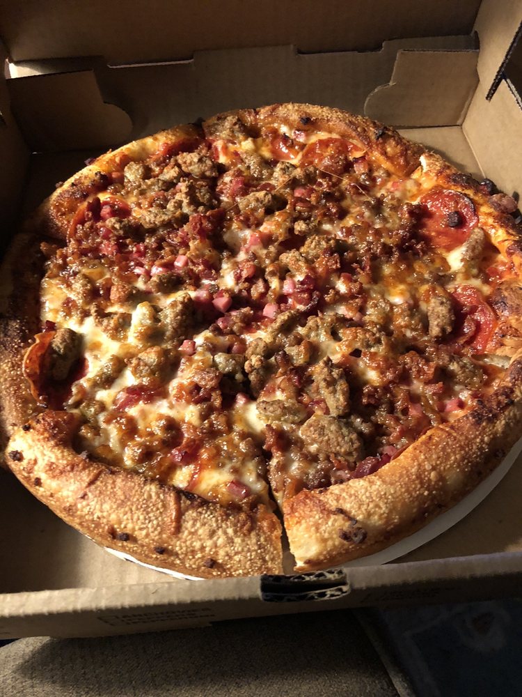 Order Meat Lovers food online from Olympic Pizza store, Rutland on bringmethat.com