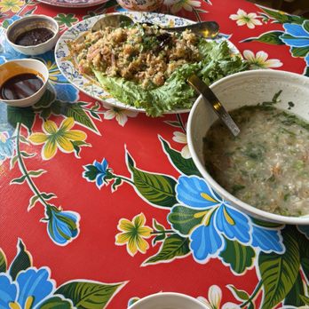 Ma Der Lao Kitchen - Crispy rice with duck porridge - Laotian Near Me - Oklahoma City, Oklahoma Ma Der Lao Kitchen - Crispy rice with duck porridge - Laotian Near Me - Oklahoma City, Oklahoma