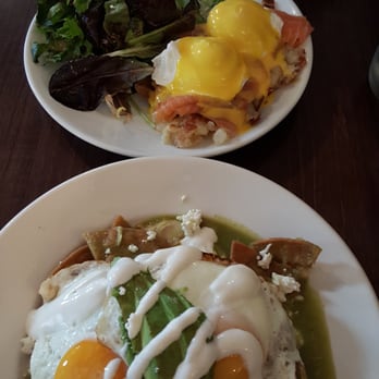 Friedman's - Nova Benny in the background. Chilquilles in the foreground - Breakfast & Brunch Near Me - New York, New York Friedman's - Nova Benny in the background. Chilquilles in the foreground - Breakfast & Brunch Near Me - New York, New York
