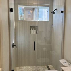 Legacy Glass - Shower conversion with final installed glass.