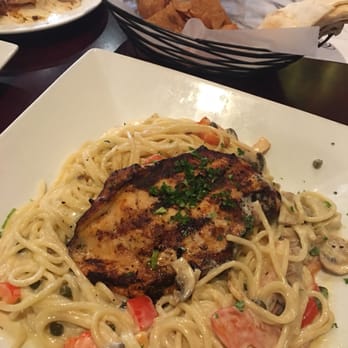 Cafe Maurice - Grilled chicken with artichoke pasta - Mediterranean Near Me - Wichita, Kansas Cafe Maurice - Grilled chicken with artichoke pasta - Mediterranean Near Me - Wichita, Kansas