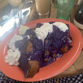 Kountry Kitchen - Ube French Toast - 5 pcs. - American Near Me - Kapaa, Hawaii Kountry Kitchen - Ube French Toast - 5 pcs. - American Near Me - Kapaa, Hawaii