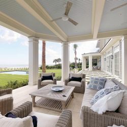 Sea Island Resort - Ocean View Porch at The Cottages