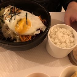 DOMA - Bibimbap with a side of rice