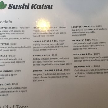Sushi Katsu - Special rolls - Sushi Bars Near Me - Akron, Ohio Sushi Katsu - Special rolls - Sushi Bars Near Me - Akron, Ohio