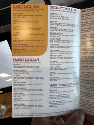 Menu photo 3 Taco Rock Lorton, VA Menu photo 3 Taco Rock Lorton, VA