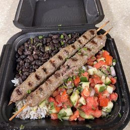 Kufta Kabob with 3 Sides